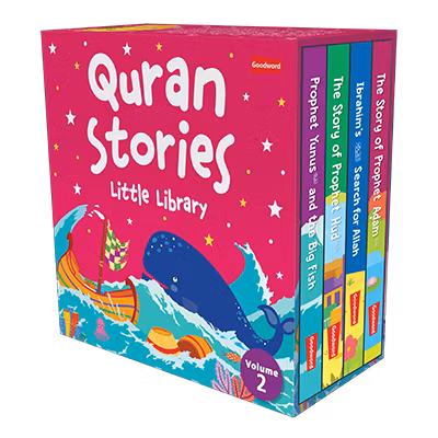 Quran Stories – Little Library – Vol.2 (4 Board Books Set)